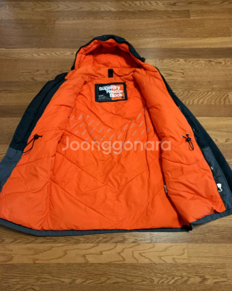 슈퍼드라이 레스큐 점퍼 패딩 점퍼 자켓--4