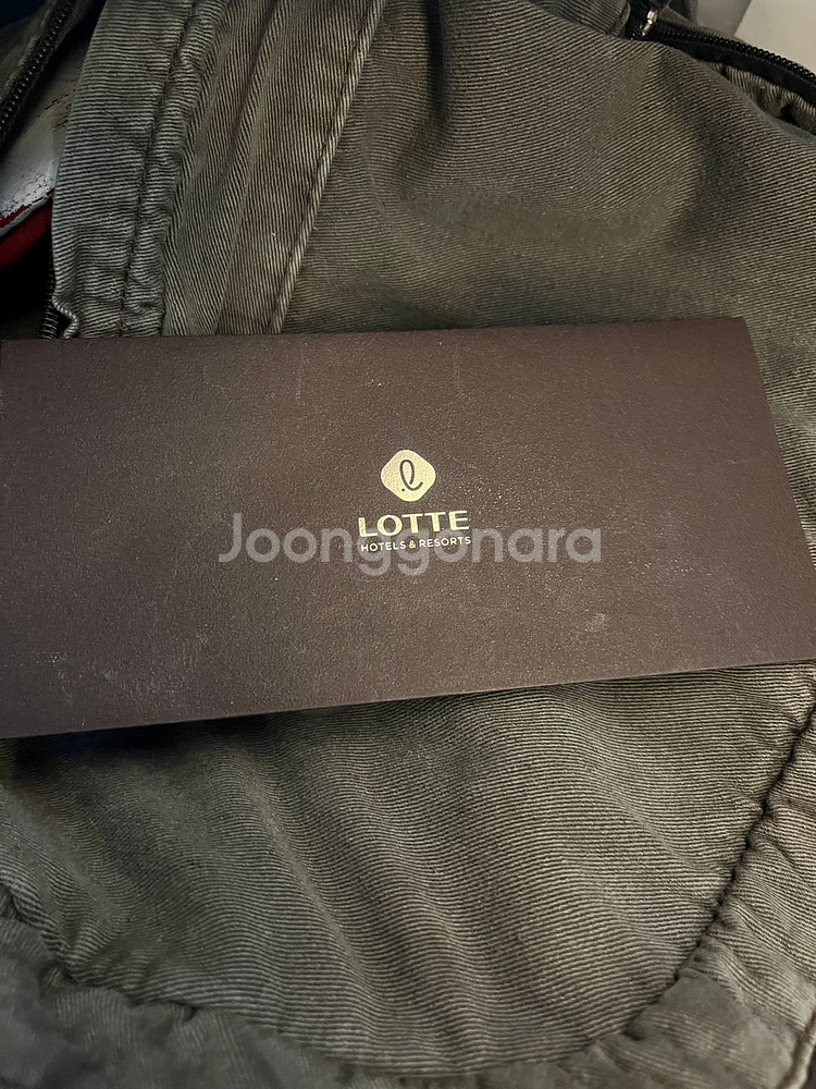 롯데호텔앤리조트 상품권 10만 원 2장--1