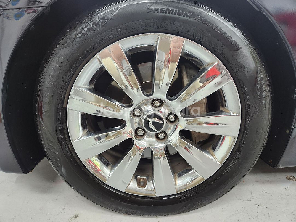 뉴에쿠스 순정 18인치 크롬 휠타이어 4개+스페어1개--0