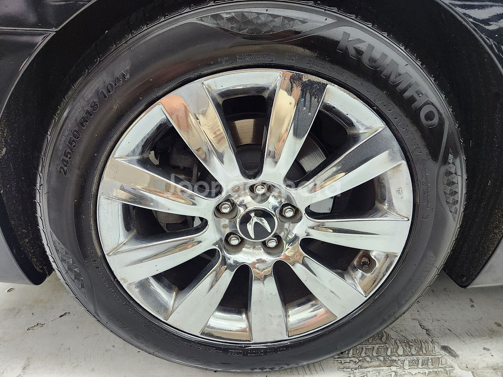 뉴에쿠스 순정 18인치 크롬 휠타이어 4개+스페어1개--2