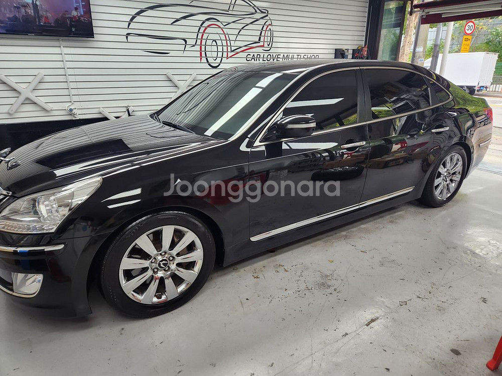 뉴에쿠스 순정 18인치 크롬 휠타이어 4개+스페어1개--7