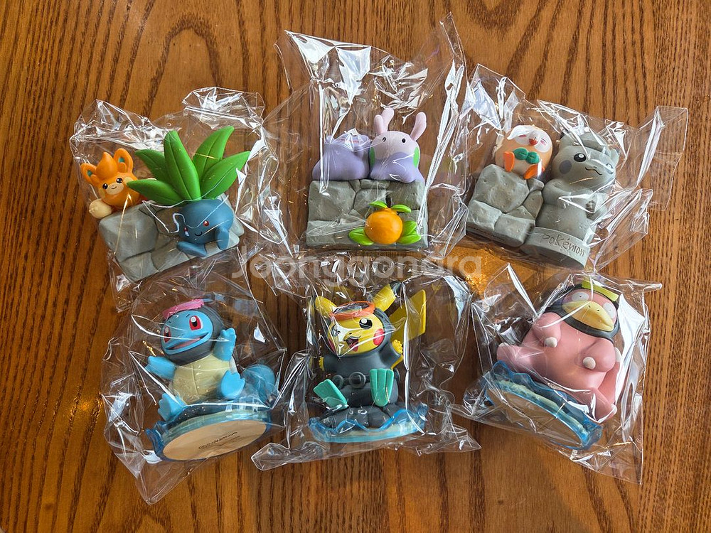 포켓몬 제주 팝업 랜덤 피규어 세트--0