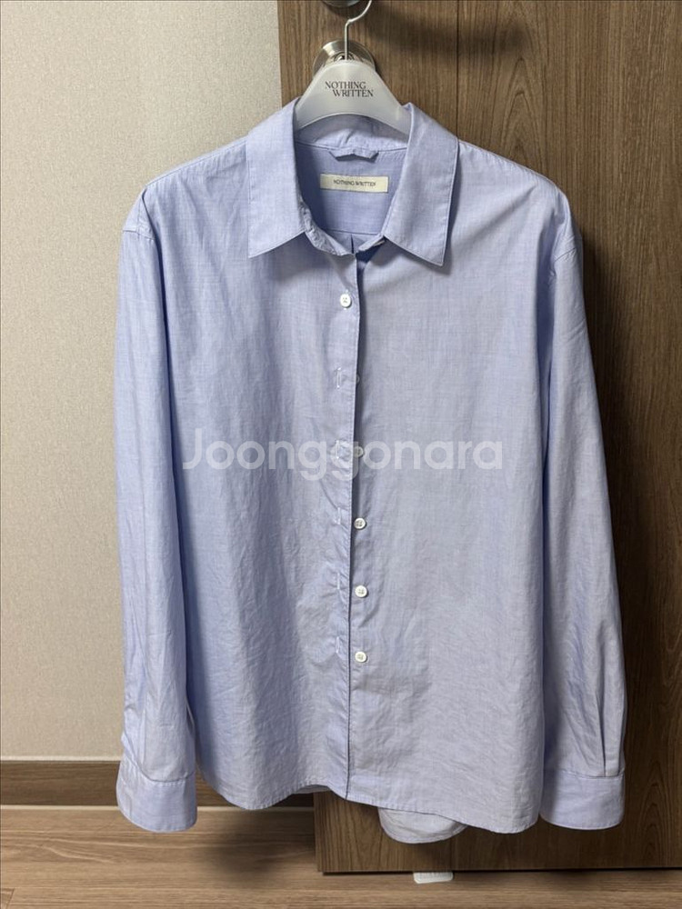 낫띵리튼 포트 스탠다드 셔츠 라이트 블루--2