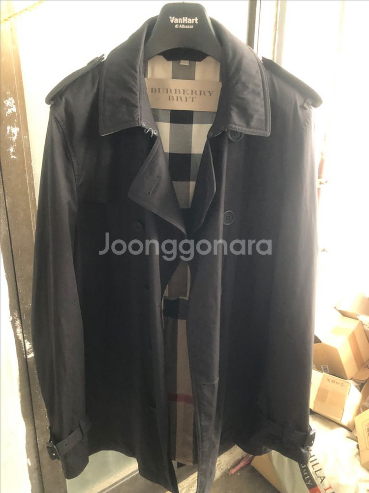 버버리 남성 트렌치코트--2
