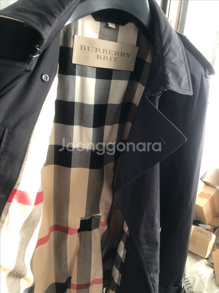 버버리 남성 트렌치코트--4