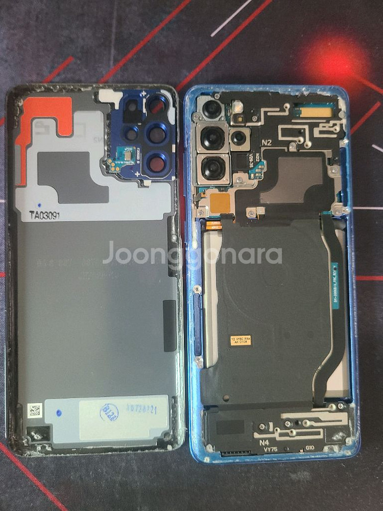 s20+(s20플러스) 파손 부품용폰 판매합니다--2