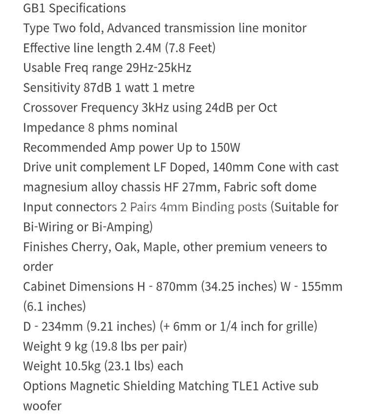 PMC GB1 스피커--5