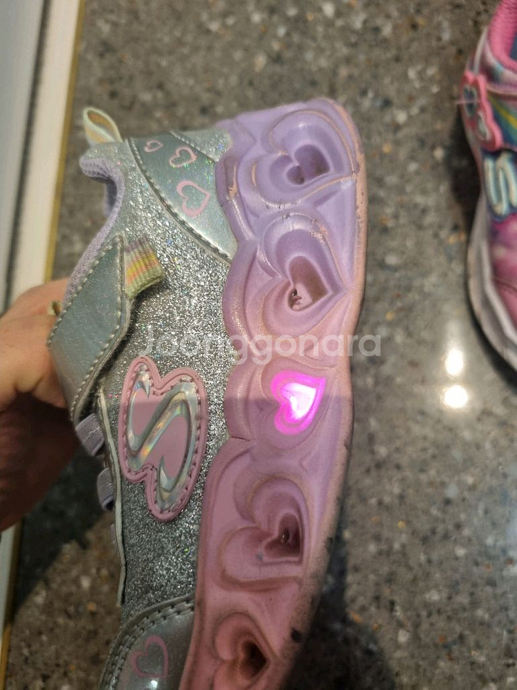 스케쳐스led 키즈 150--3