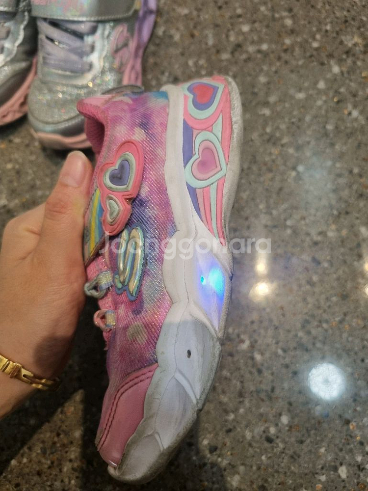 스케쳐스led 키즈 150--4