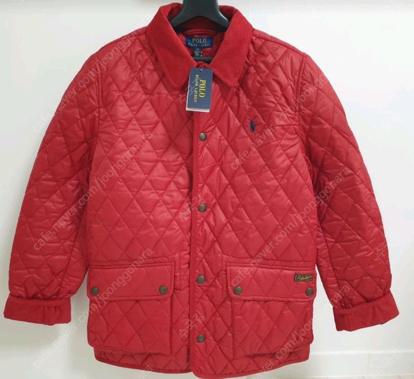 [새상품] 폴로 키즈 보이즈 퀼팅 자켓 L사이즈--1