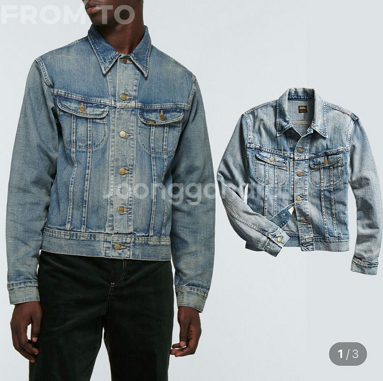 폴로 랄프 로렌 RRL) 트러커 데님자켓(XS 사이즈)--1