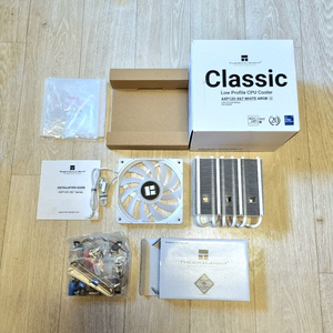 AXP120-X67 써멀라이트 화이트 ARGB 공랭쿨러