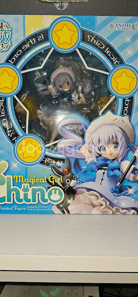 주문은 토끼입니까 마법소녀 치노 피규어 개봉품--5