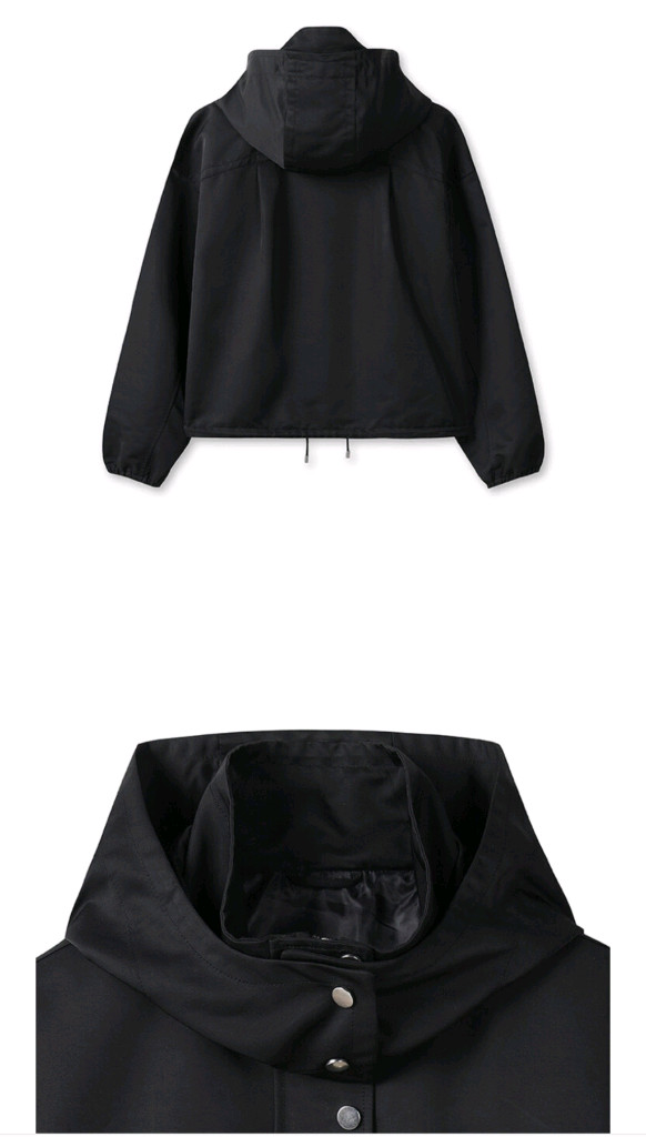 탑텐여성후드 블랙XL100--3