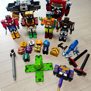 파워레인저라이드킹 오션엠페러 타이탄킹 애니멀포스(택포)