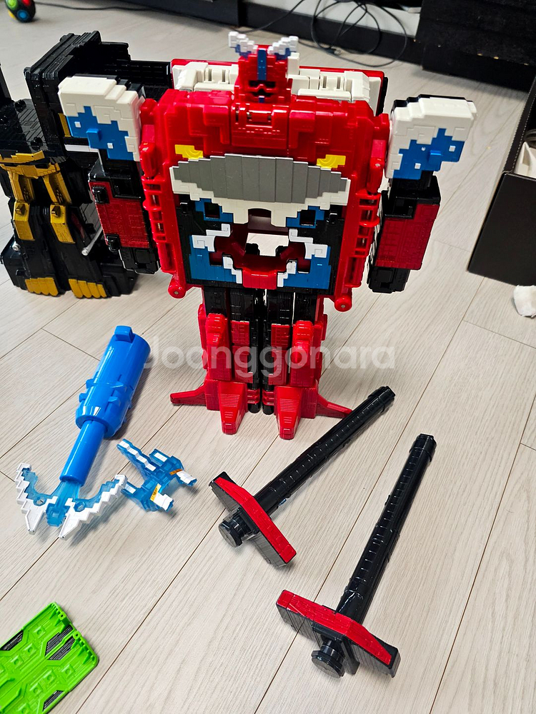 파워레인저라이드킹 오션엠페러 타이탄킹 애니멀포스(택포)--2