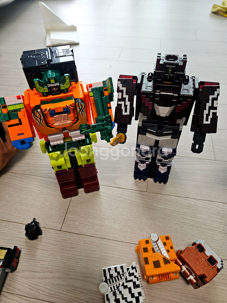 파워레인저라이드킹 오션엠페러 타이탄킹 애니멀포스(택포)--4