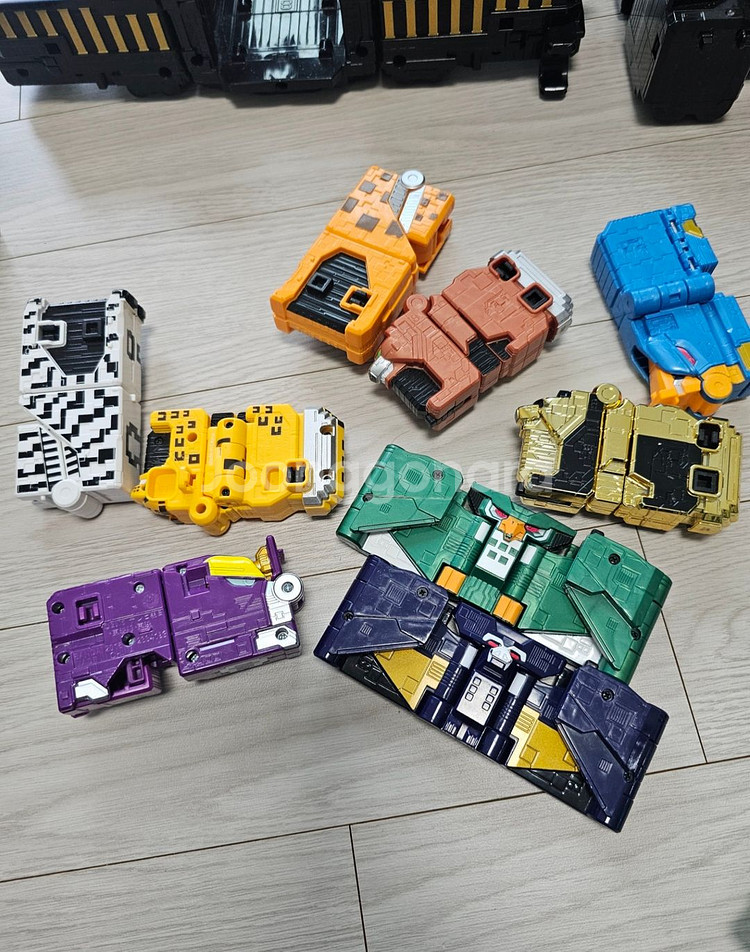 파워레인저라이드킹 오션엠페러 타이탄킹 애니멀포스(택포)--9