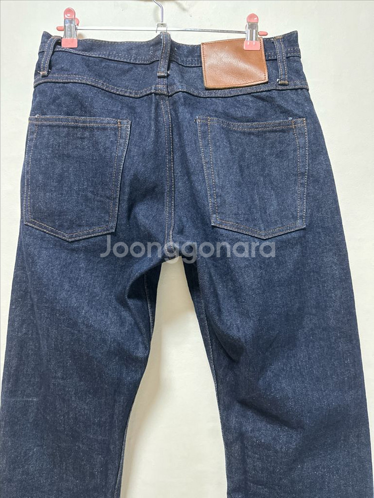 셀비지 생지데님 진청 30--1