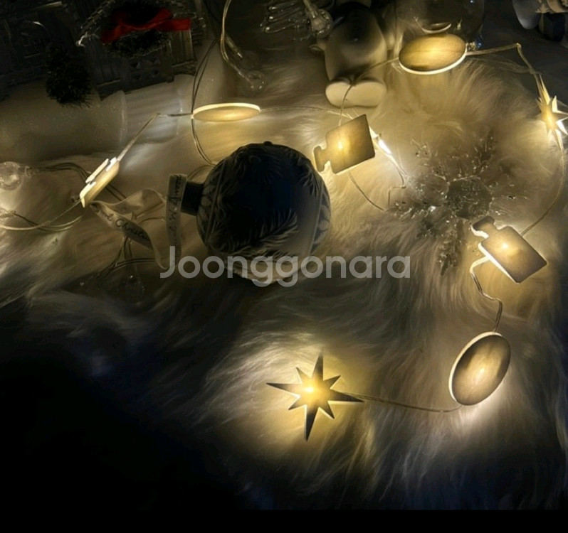정품) 샤넬 Led 라이트 전구 가랜더 (코스메틱)--0