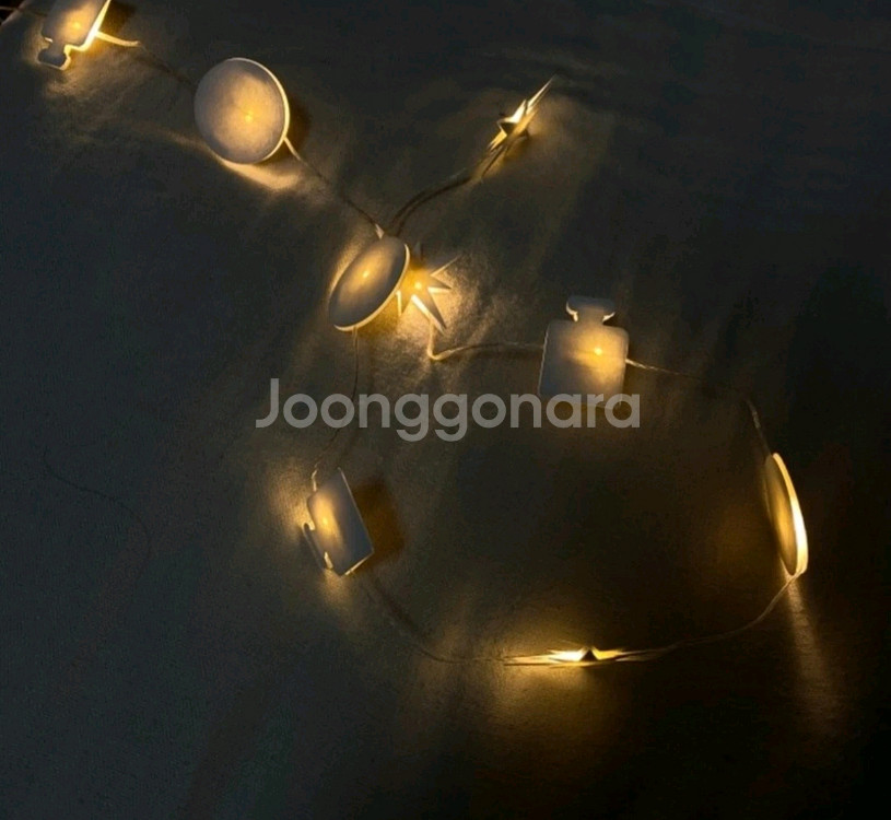정품) 샤넬 Led 라이트 전구 가랜더 (코스메틱)--1