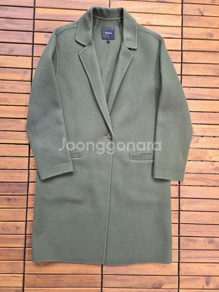 Theory 띠어리 올리브 코트(일본)--0