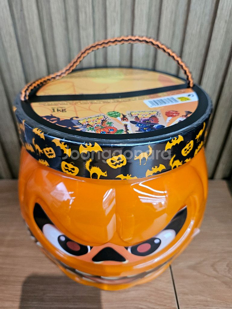할로윈 사탕 캔디 호박 사탕바구니--1