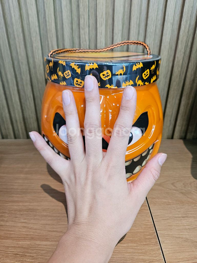 할로윈 사탕 캔디 호박 사탕바구니--2