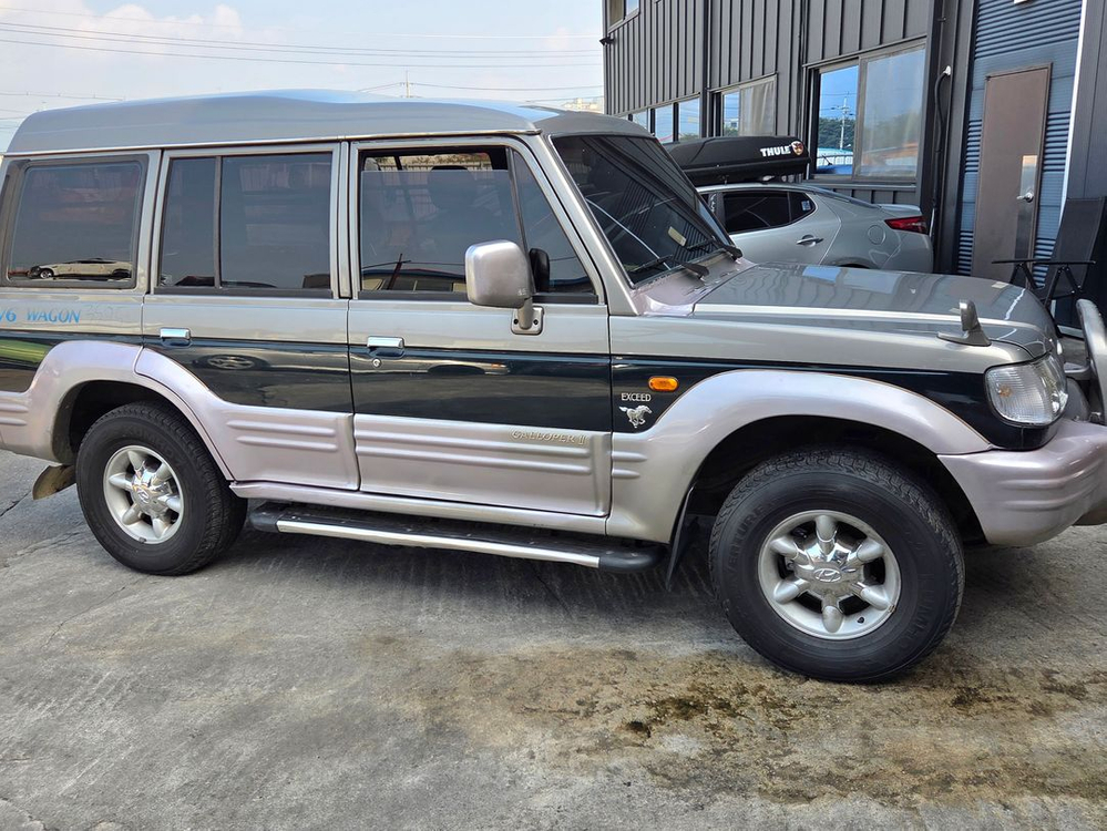 현대 갤로퍼2 밴 폐차로 부품 팝니다--2