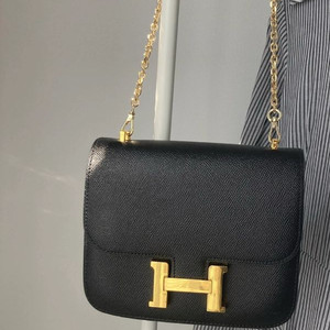 [새상품] 소가죽 금장 버클 숄더백