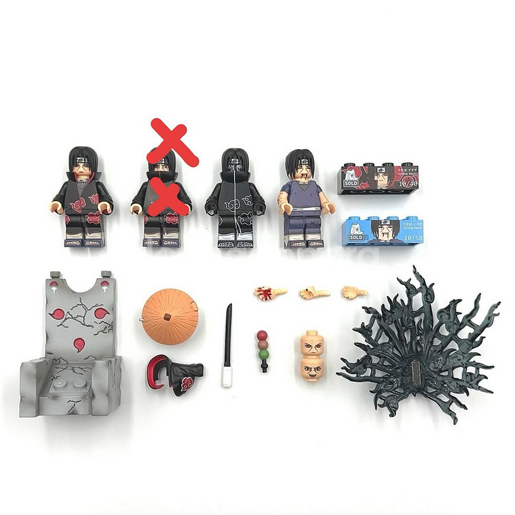 커스텀 레고 솔드 sold 이타치+추가팩 팔아요--2