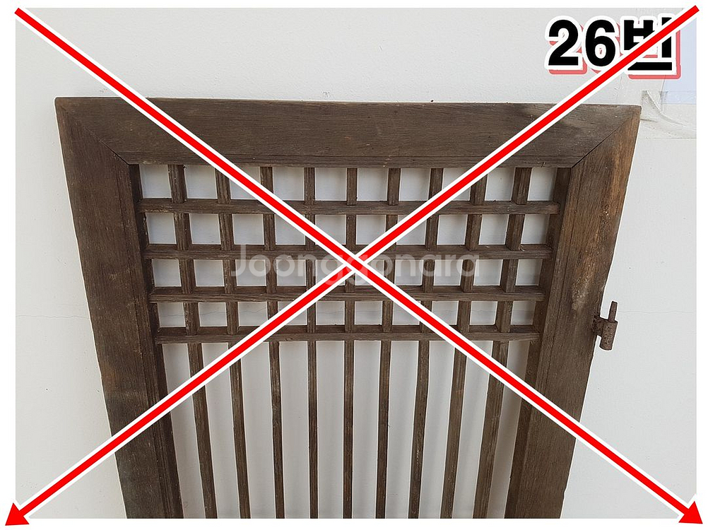 옛날 문짝 (창호살,전통문,한지문짝,한옥문)--7