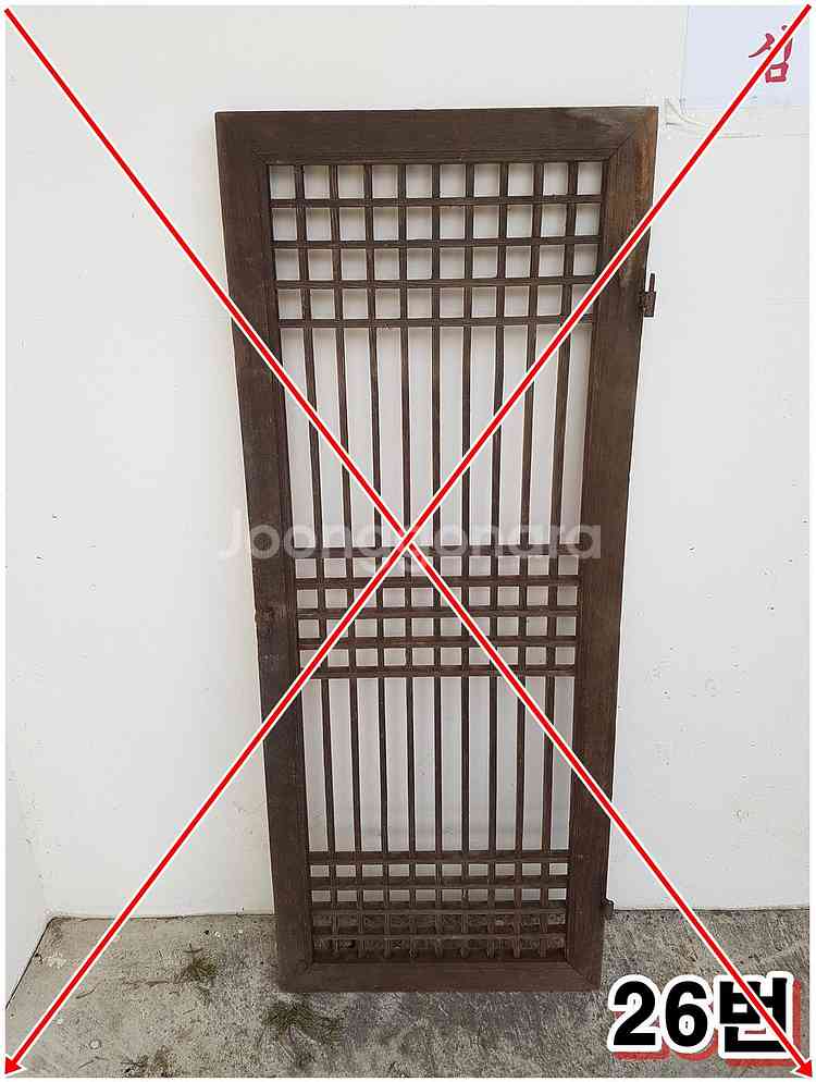 옛날 문짝 (창호살,전통문,한지문짝,한옥문)--6