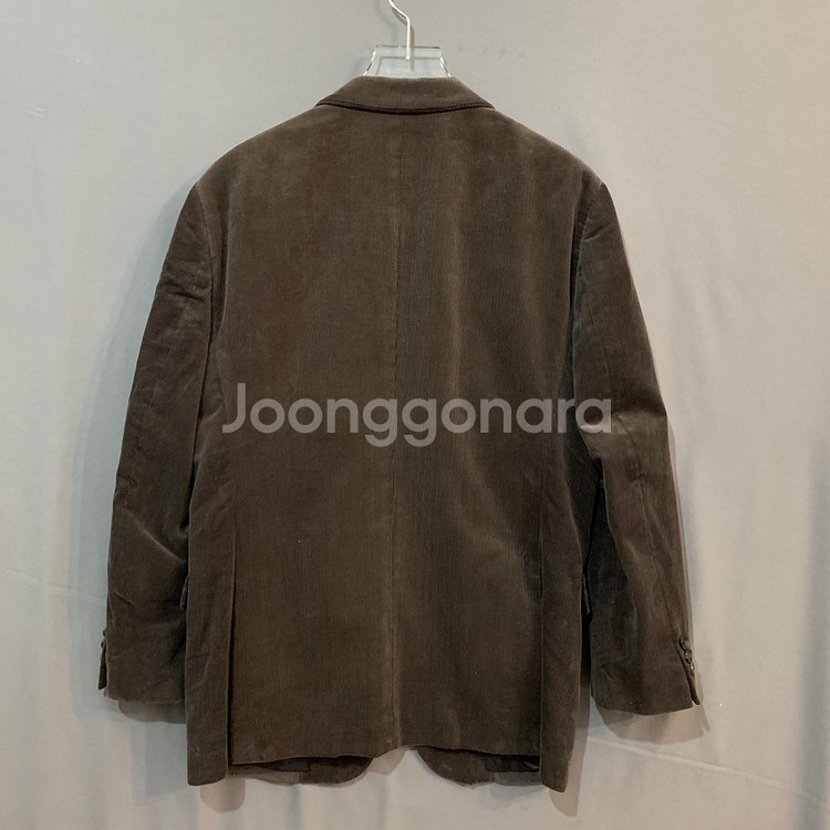 M 헤지스 브라운 코듀로이 골덴 블레이저 자켓--1