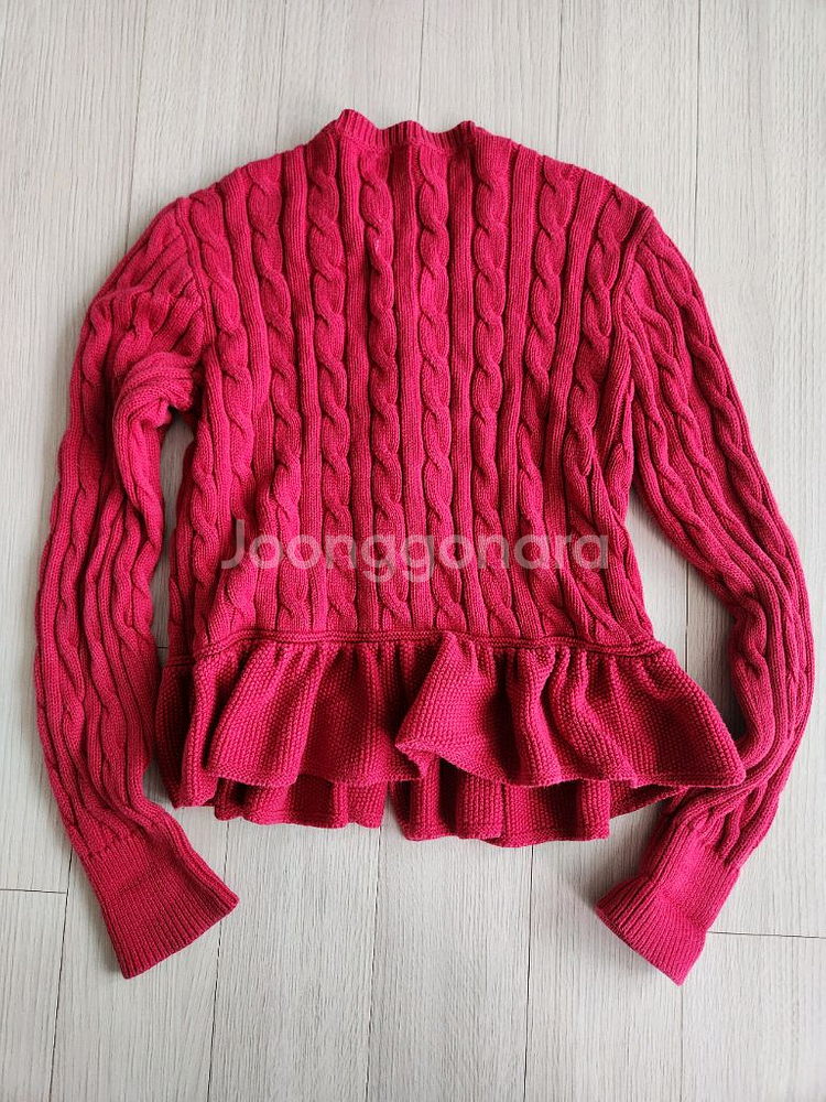 랄프로렌 여아 가디건--1