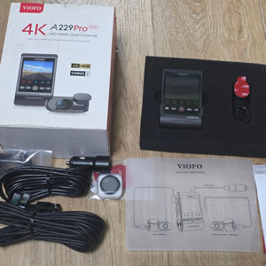 VIOFO A229 Pro 4K 2채널 블랙박스