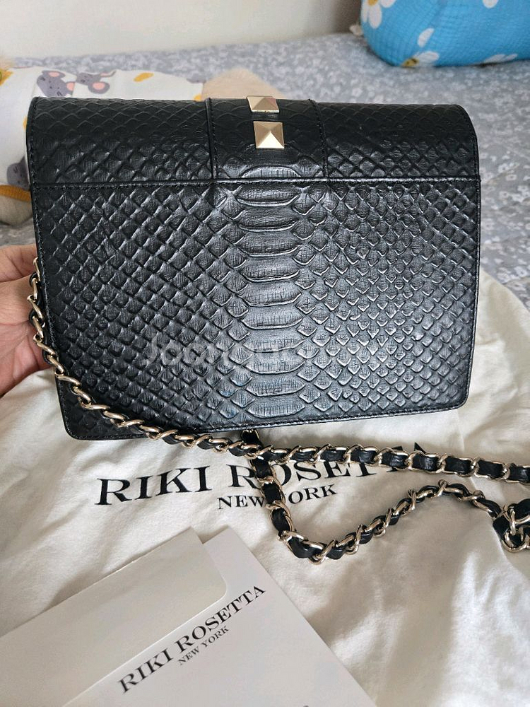 리키 로제타 블랙체인백--1