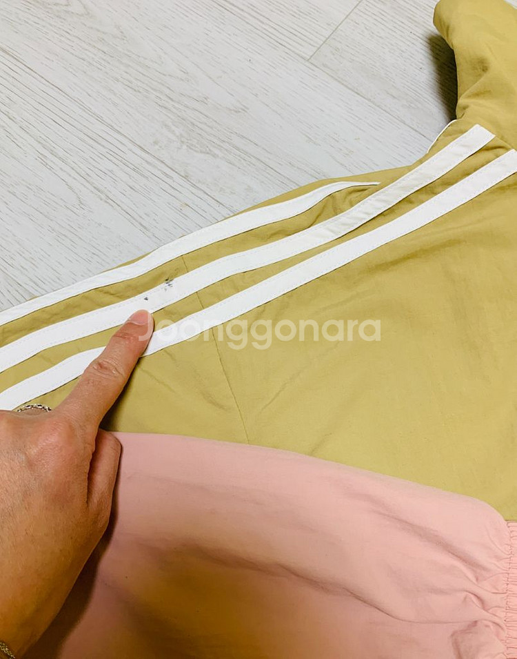 [adidas] 아디다스 키즈 우븐 트랙 점퍼 150호--1