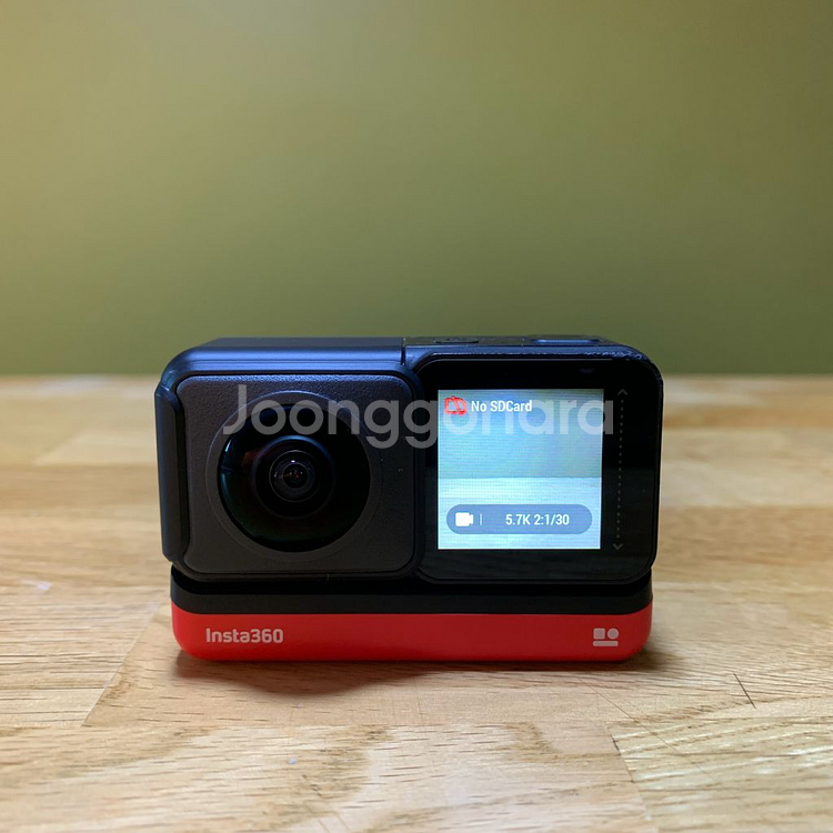 Insta360 ONE R 360 액션캠 (렌즈 새것)--1