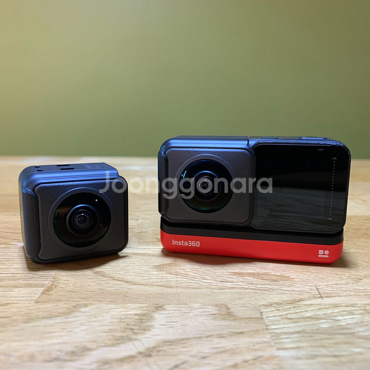 Insta360 ONE R 360 액션캠 (렌즈 새것)--2