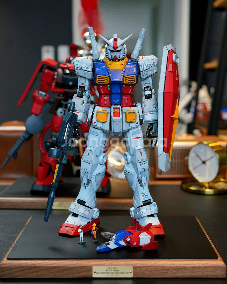 PG 언리쉬드 & 자쿠 도색작--1