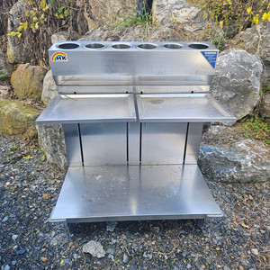 식판 수저 배분대 컵 회수기