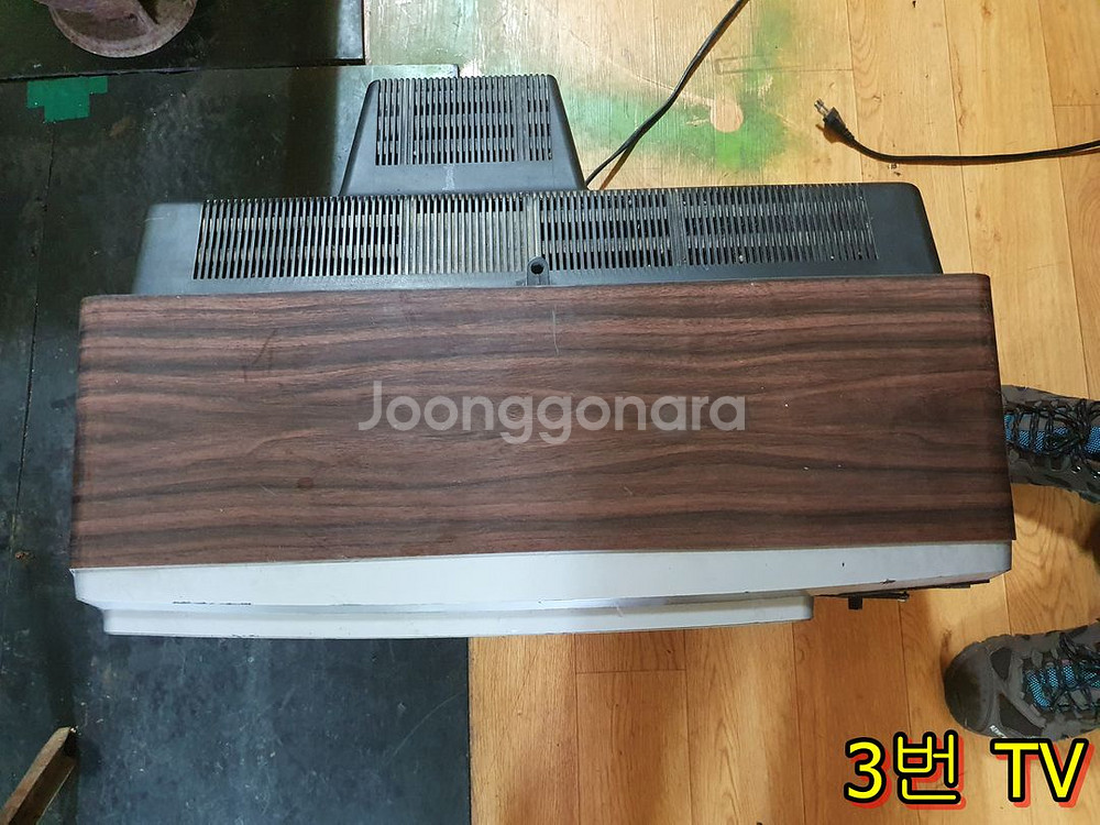 옛날 오래된 1988년 금성사 티비 TV--8