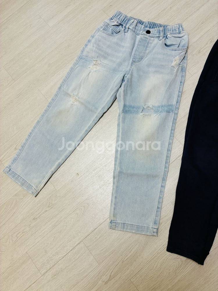 [베네통 키즈] 데님 + 트레이닝 145호--1