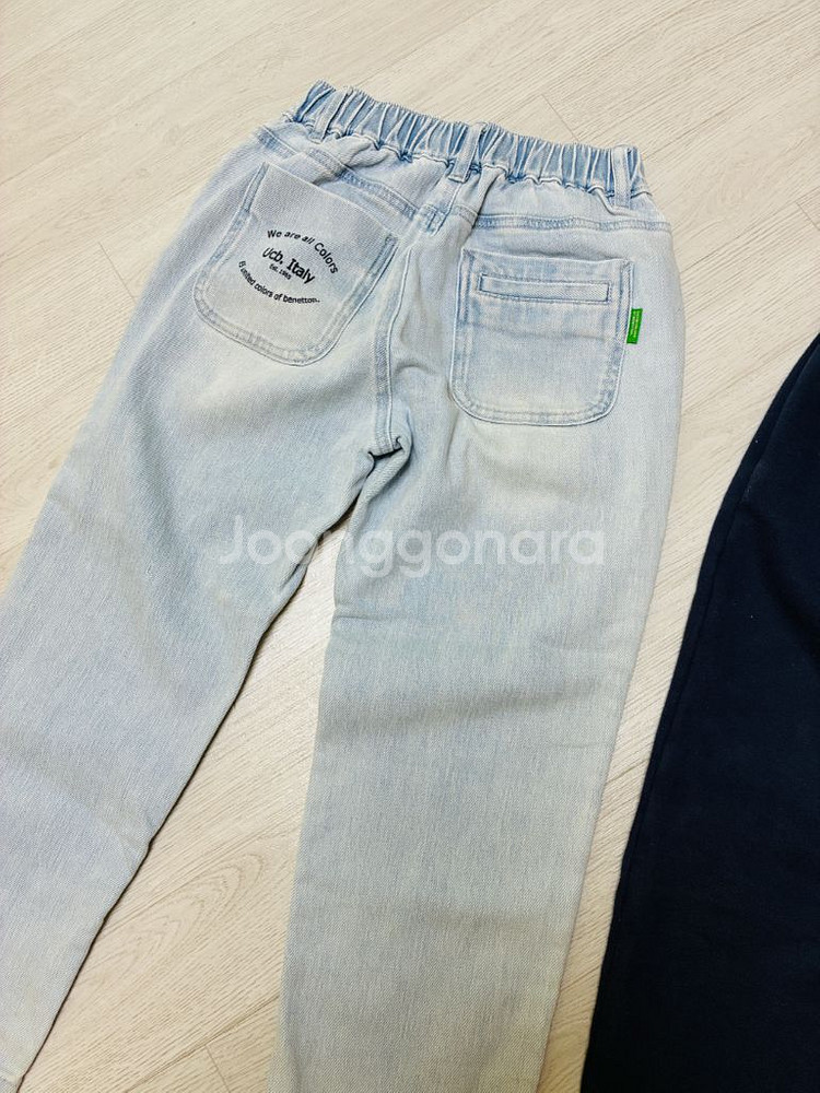 [베네통 키즈] 데님 + 트레이닝 145호--3
