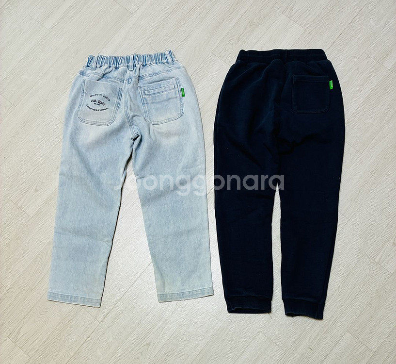 [베네통 키즈] 데님 + 트레이닝 145호--4
