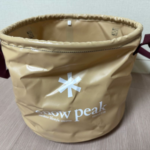 스노우피크 점보 설거지 가방