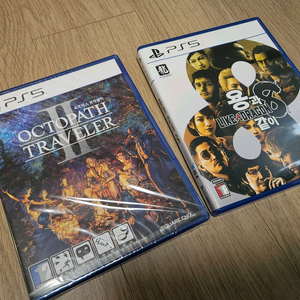 PS5 옥토패스트래블러2(미개봉), 용과같이8 판매합니