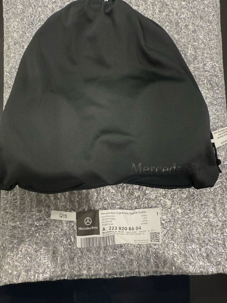 벤츠 순정 블루투스 무선 해드폰--1