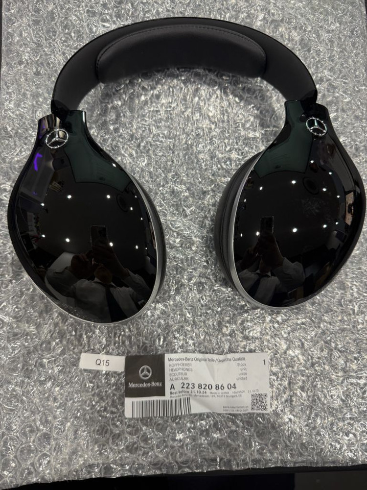 벤츠 순정 블루투스 무선 해드폰--2